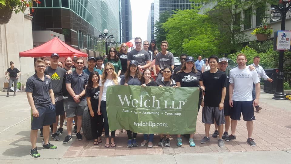 Welch LLP Big Bike team raises $4,871 for the Heart & Stroke Foundation