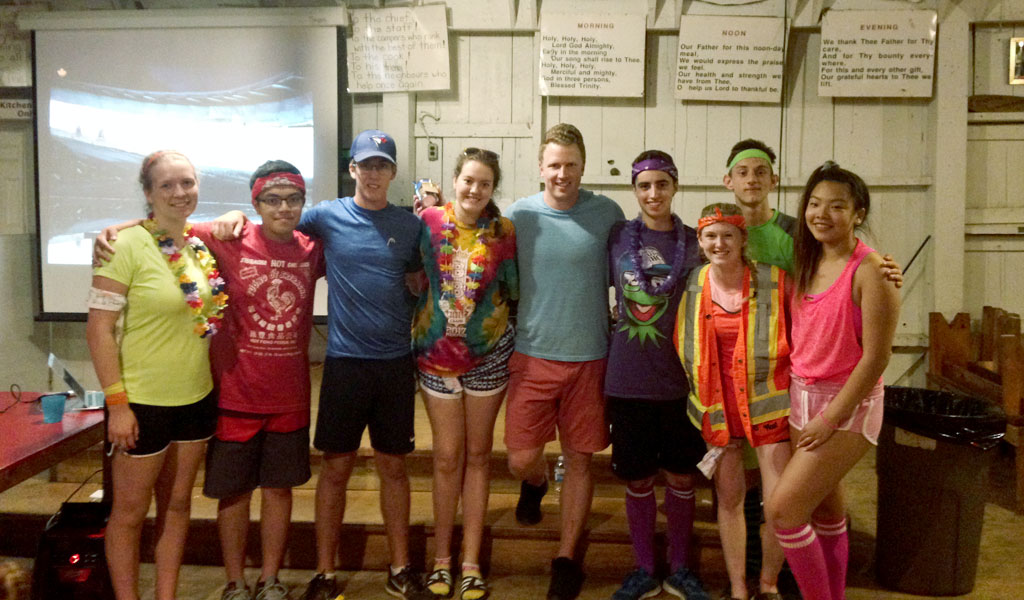 WelchGroup Consulting’s Cody Sorensen leads the way at Camp Red Pine