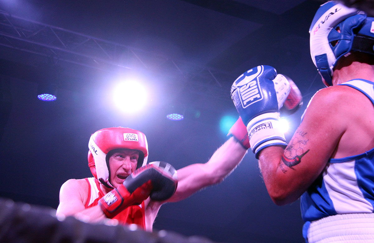 Micheal Burch takes on Steve McBurney at the Fight for the Cure