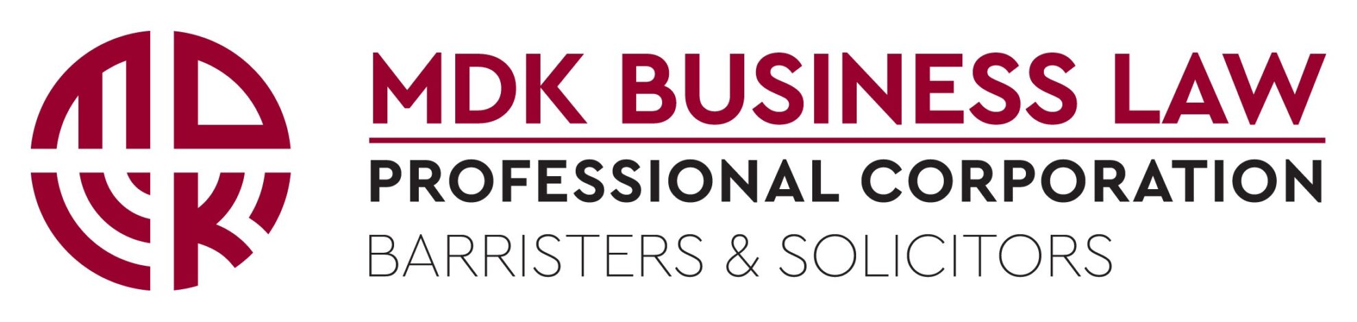 MDK Business Law – Logo